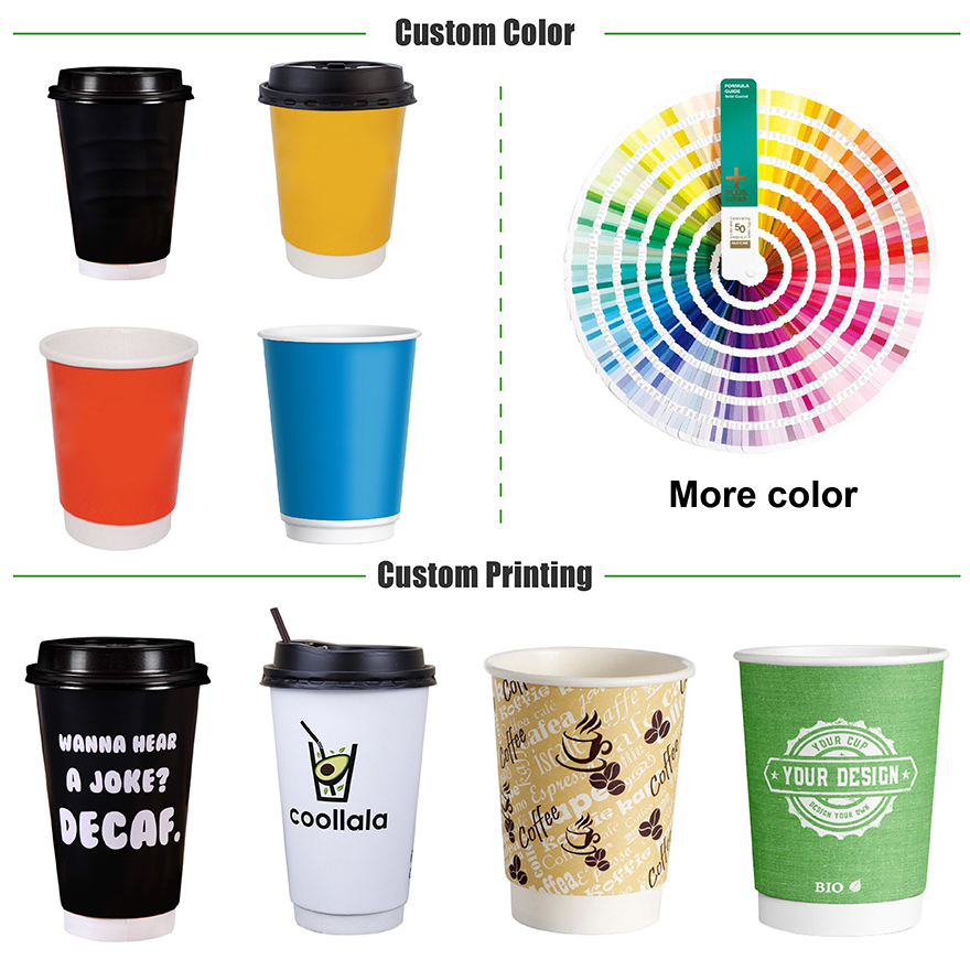 Quid de charta Cup CMYK colorum