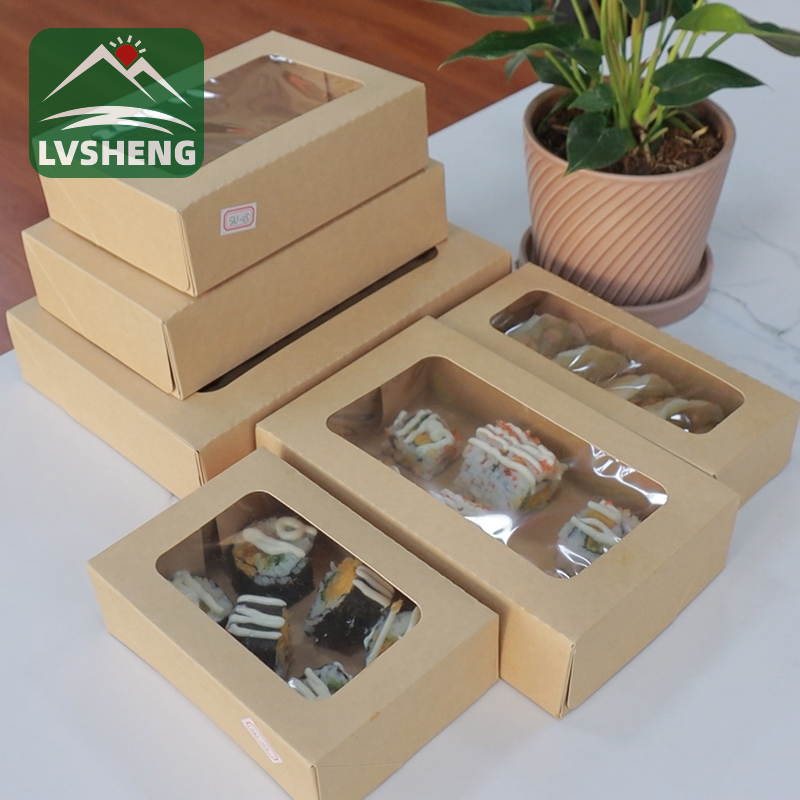 New Products from Xiamen Lvsheng Factory -Sushi Togo Box Cum patet fenestra