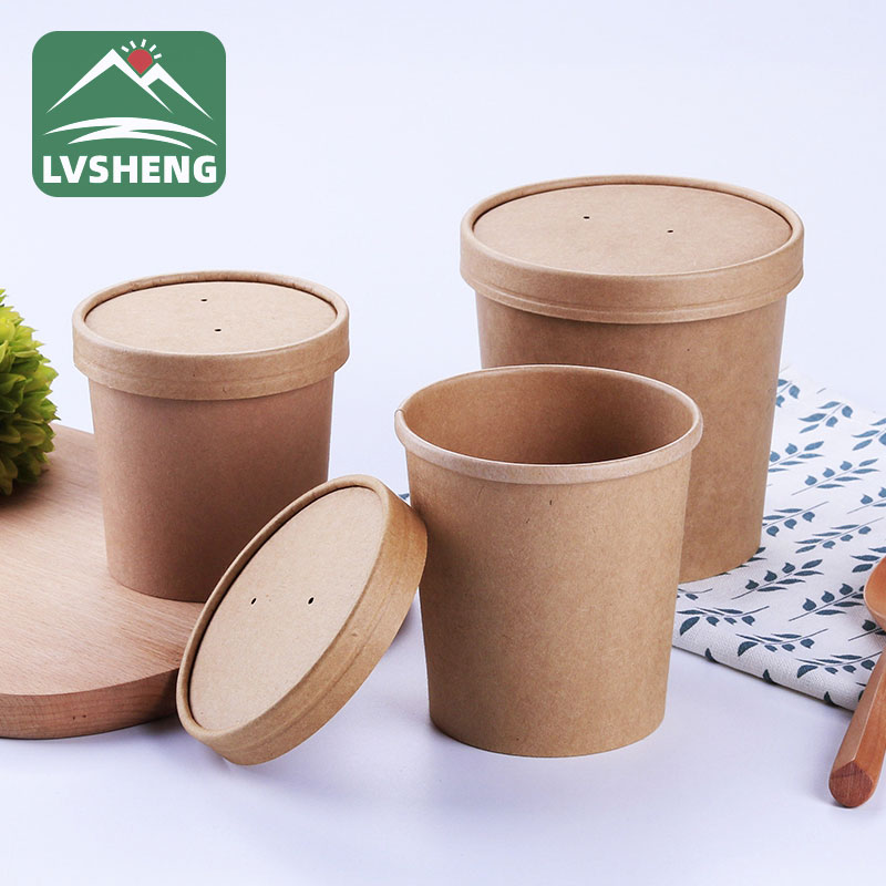 Biodegradable Food Continens Paper Cup