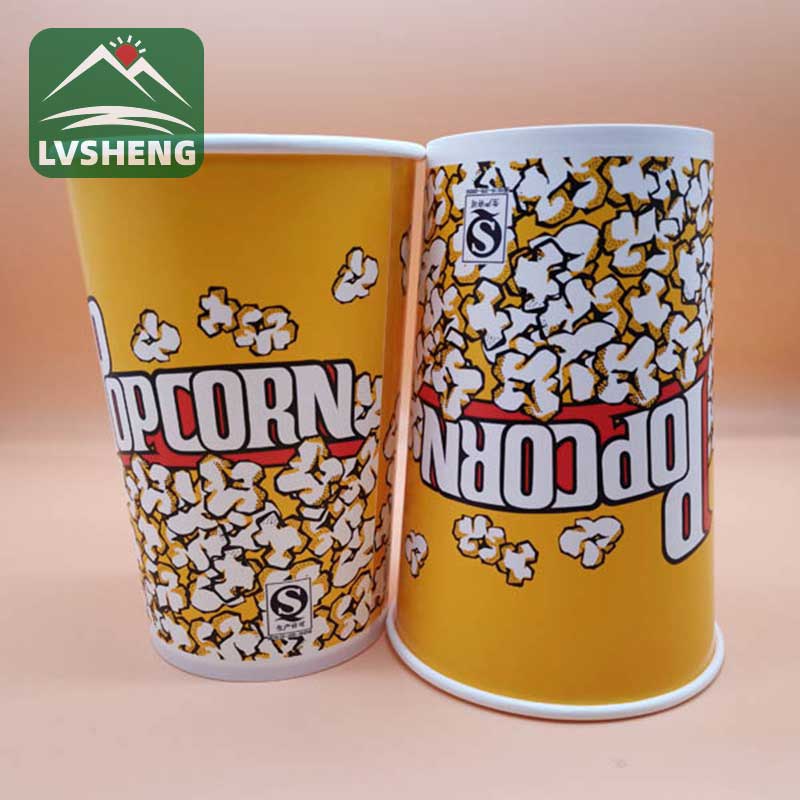 Bioodegradable popcorn charta situla