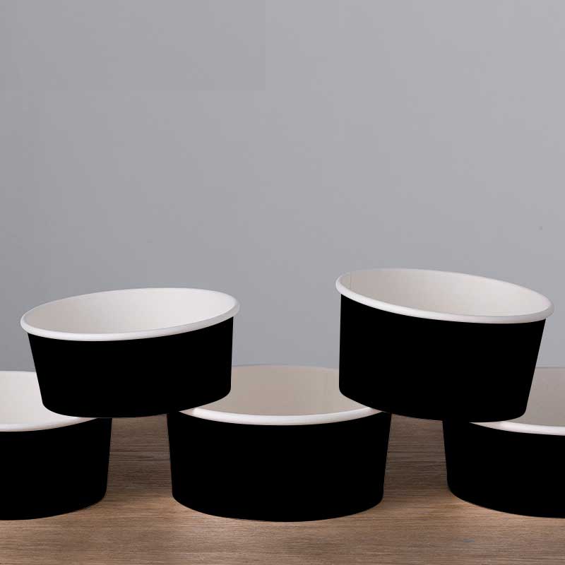 PROMPTU Black Paper Bowl